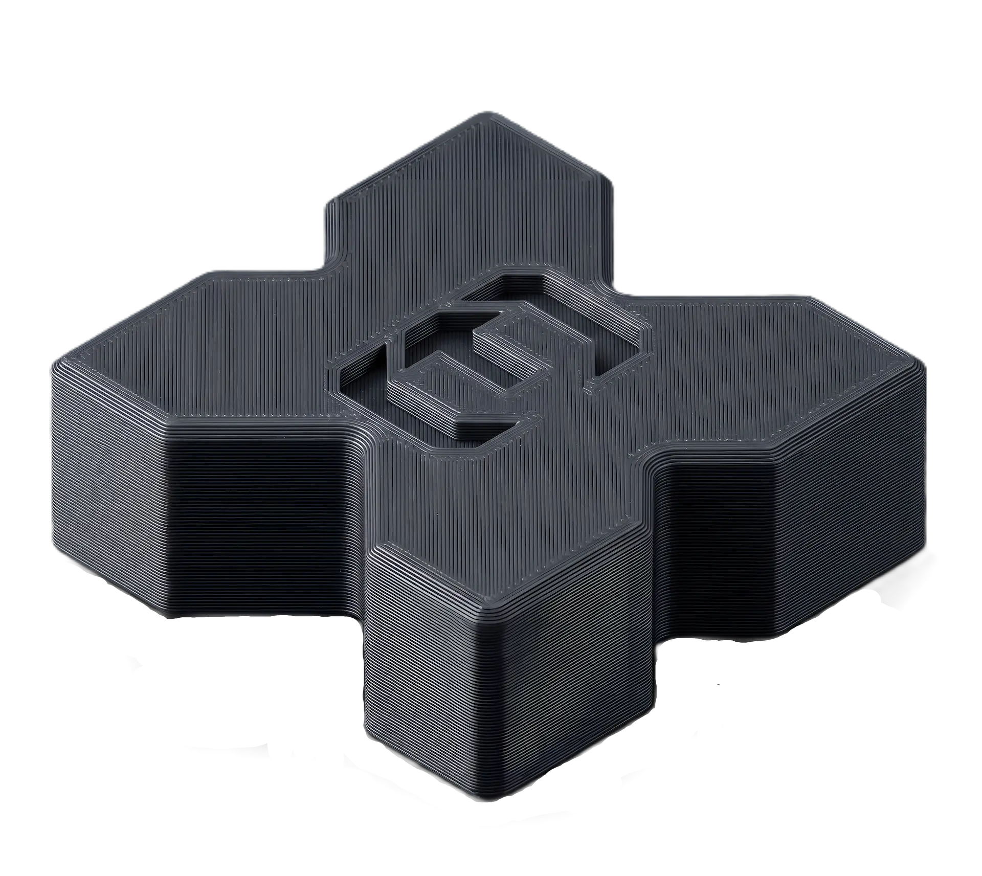 Componente industriale stampato in 3D con super-polimero